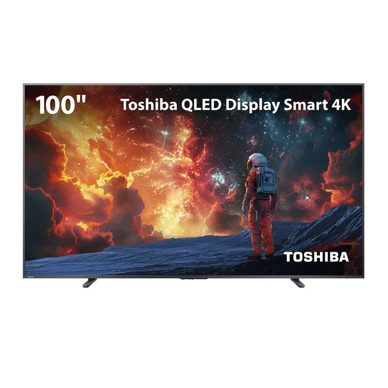 TV Toshiba 100 Polegadas QLED 4K GoogleTV 144Hz Gaming TV - 100Z670RS
