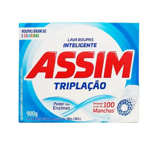 Sabão em Pó 900g - Assim