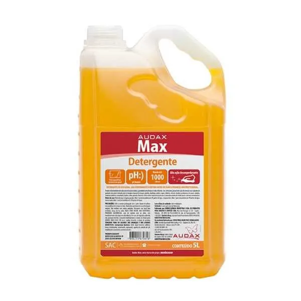 Detergente Concentrado 5 litros Neutro - Audax Max