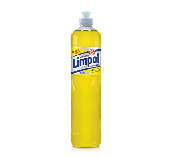 Detergente 500ml Neutro - Limpol