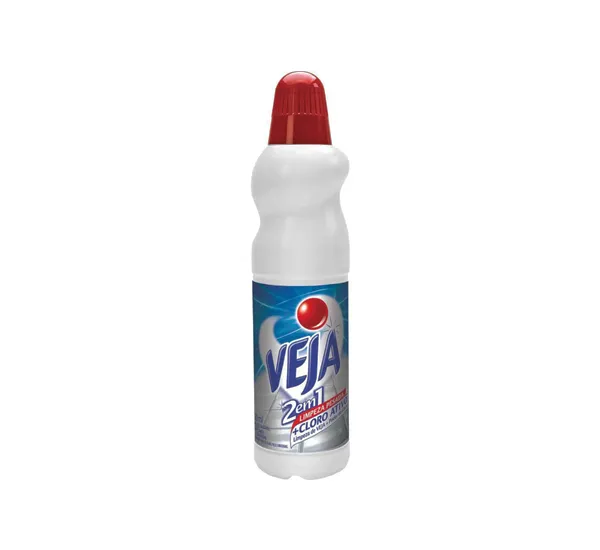 Limpador e desinfetante Veja Limpeza Pesada 2x1 Cloro Ativo 500ml