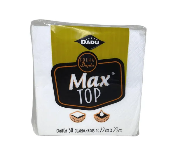 Guardanapo F. Dupla 22cmx23cm c/50 - Max Top