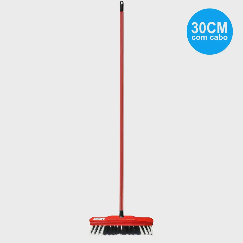 Vassoura de Pelo 30cm c/ Cabo
