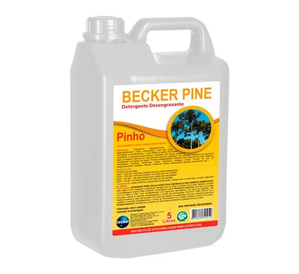 Detergente Desengraxante Pine 5L - Becker