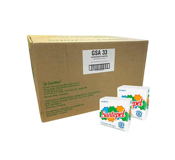 Guardanapo 33cmx30cm c/ 12 - Santepel