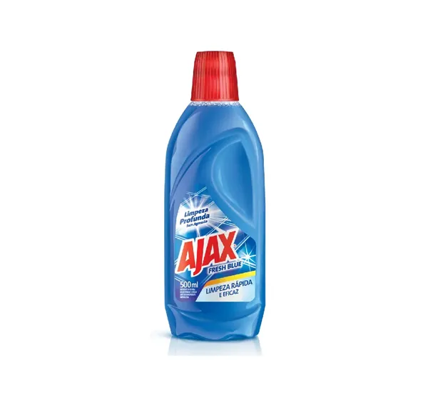 Limpador Multiuso Concentrado Ajax Fresh Blue Limpeza Pesada 500 ml