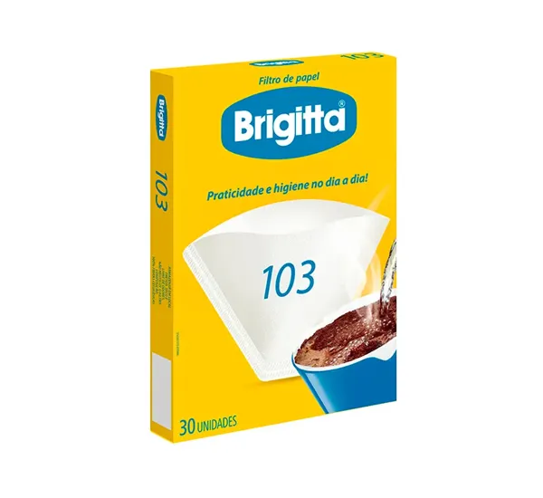 Filtro de Papel 103 c/ 30 -Brigitta
