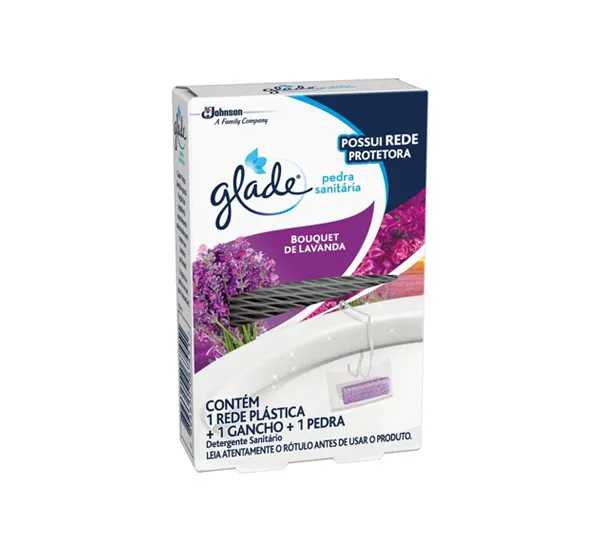 Pastilha Sanitária c/ Rede e Gancho Lavanda - Glade