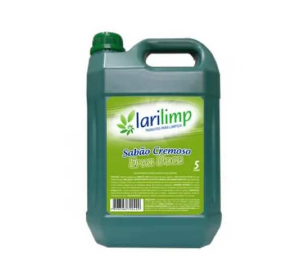 Sabonete Liq. Cremoso Erva Doce 5 Litros - Larilimp
