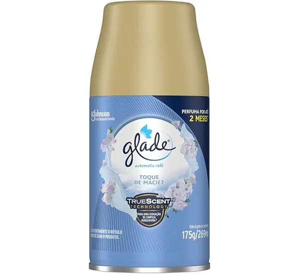 Odorizador Glade Automatic Refil 269ml Toque de Maciez