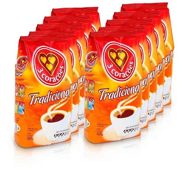 Café Tradicional 10x500g - Três Corações