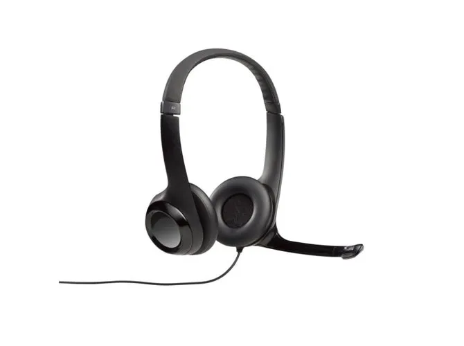Headset Logitech H390 Preto estéreo USB - 981-000014