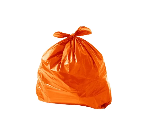 Saco de Lixo  60L    Reforçado Laranja - Itacel