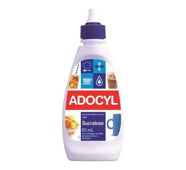 Adoçante Líquido Sucralose 80 ml - Adocyl