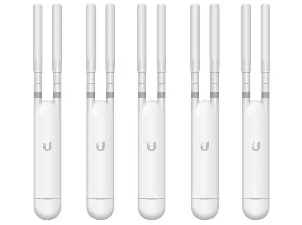 Access Point Ubiquiti UniFi Kit 5 unidades sem Fonte - UAP-AC-M-5i