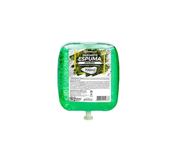Sabonete Espuma Erva Doce 700ml Refil - Premisse