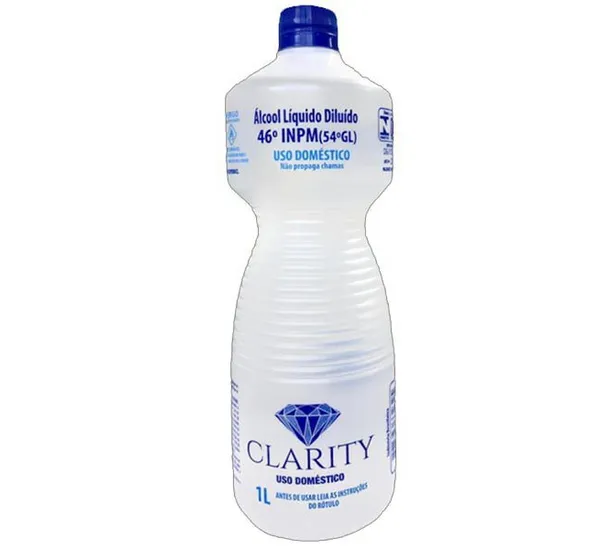 Álcool Liquido 46° 1L - Clarity