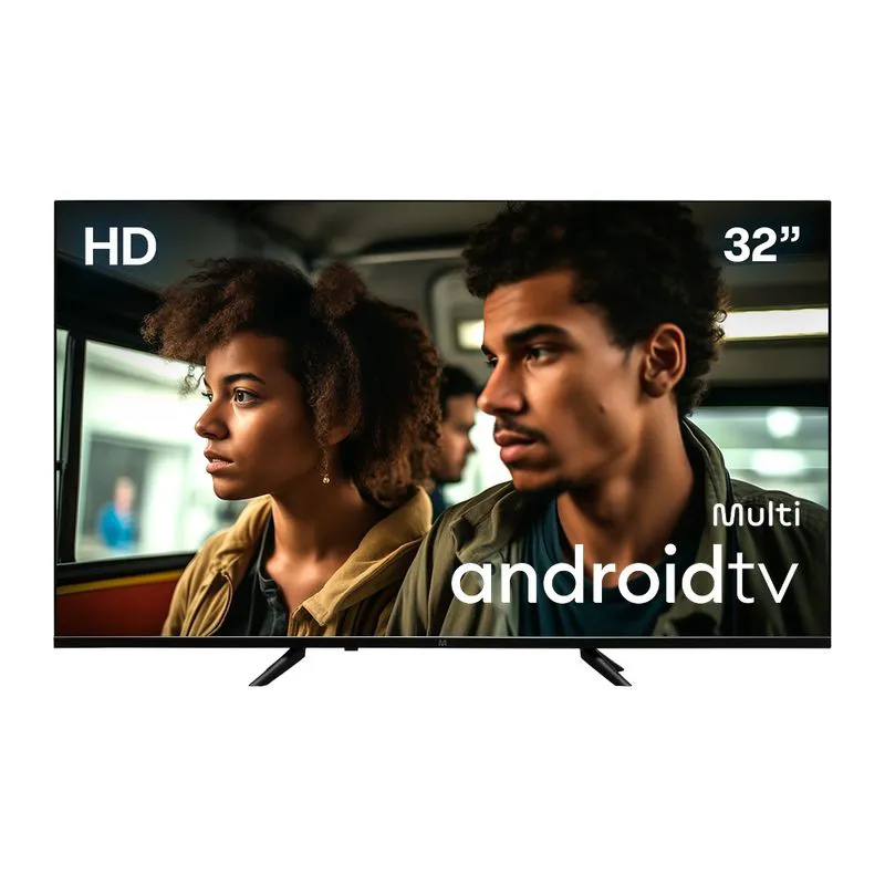 TV 32 POLEGADAS HD ANDROID E WIFI INTEGRADO - MULTI