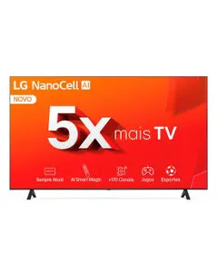 Smart TV LG NanoCell AI NANO80 4K LED UHD 65" - 65NANO80TSA.BWZ