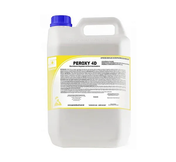 Detergente Desinfetante Hospitalar Peroxy 4D 5L - Spartan