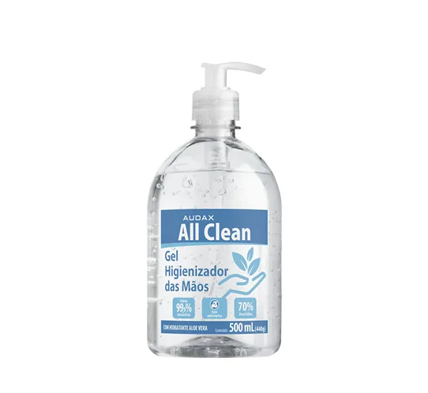 Álcool Gel Antisséptico 70° 500ml - All Clean