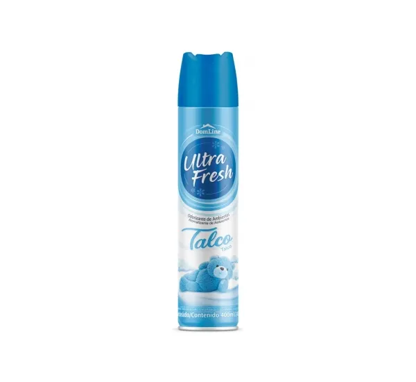 Aromatizante Spray 400ml Talco Ultrafresh - DomLine